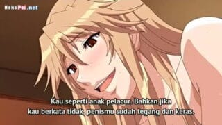 Furyou ni Hamerarete Jusei Suru Kyonyuu Okaasan The Animation Episode 02 Subtitle Indonesia