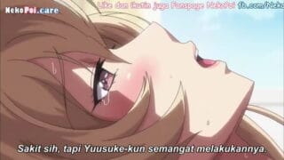 Daraku Reijou The Animation Hakoiri Ojousama Netorare Choukyou Kiroku Episode 01 Subtitle Indonesia