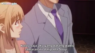 Omiai Aite wa Oshiego, Tsuyoki na, Mondaiji. Episode 08 Subtitle Indonesia
